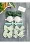 Baby Girl Green Bandana Buckle Set