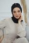 Chiffon Ready-To-Wear Turban with Colorful Stone Accessories, Ht-51, Ht-51