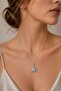 316L Steel Chain Silver Color Star Model Necklace - 2
