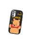 Oppo A54S Compatible Case Camera Protector Black Silicone Couple Phone Case with Bear Pattern - 3
