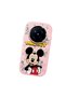 Vivo X200 Pro Compatible Case Camera Protective Pink Silicone Couple Phone Case Character Patterned - 3