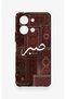 Vivo Y36 Compatible Patience Ethnic Carpet Pattern Patterned Silicone Case - 2