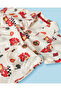 Infant Boys White And Red Car Print Pyjama Set - 4