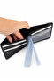 Genuine Leather Horizontal Navy Blue Men's Wallet with Gift Box Mcz3069 - 3