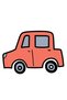 Children's T-Shirt Car Printed Round Neck Short Sleeve 100% Cotton Digital Printing Relaxed Fit Casual Stylish - 4