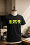 Black Men's T-Shirt 100% Cotton Life Is Bike Bicycle Printed Crew Neck Oversize - 5