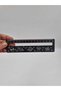 10 Pieces of Wooden Bookmarks (with Reading Guide and Ruler) 3 mm Colored Mdf Laser Cut and Printed Bookmark (15 cm) No9 - 3