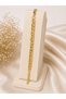 Gold Color Thick Chain Patterned Steel Bracelet – Women's Adjustable Bracelet - 2