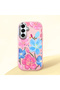 Pink Silicone Case with Shock-Absorbing Camera Protections Compatible with Samsung Galaxy A16 4G/5G