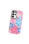Pink Silicone Case with Shock-Absorbing Camera Protection Compatible with Samsung Galaxy S22 Ultra - 3