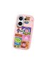 Vivo X200 Fe Compatible Shock-Absorbing Camera Protected Pink Silicone Case - 3