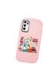 Oppo A55 4g Compatible Shock-Absorbing Camera Protected Pink Silicone Case - 3