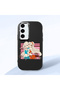 Black Silicone Case with Shock-Absorbing Camera Protection Compatible with Samsung Galaxy S23