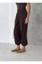 Women's Woven Pleated Balloon Pants - 3