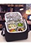 A+ Premium Quality Men's Black Gamer Primary School Orthopedic 3-Piece Set with Pen Holder, Foil-Lined Lunch Bag, 3 Compartments 514 - 6