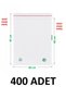 400 Pcs 30X40+5 cm Transparent Green Recyclable Adhesive Nylon Bag 30X45 Green Recycle Bag