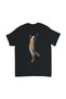 Men's Yoga Cat Printed Relaxed Fit Short Sleeve T-Shirt %100 Cotton Daily Comfortable Modern Stylish Elegant - 2