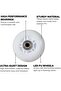 White Scooter Replacement Wheels, Smooth-Rolling, Durable, High-Performance Bearings for Kids - 7