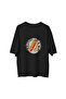 Sausage Casual Funny Design Printed Women's Oversize T-Shirt - 2