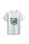 Inflatable Duck Party Skeleton Printed Women's T-Shirt - 2