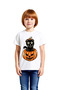 Boys' Halloween Themed Graphic Printed Short Sleeve T-Shirt Cotton Relaxed Fit Casual Stylish