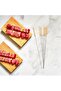 20 BBQ skewers, stainless steel with wooden handle, suitable for camping, silver. - 3