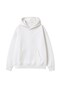 Unisex Oversize Sweatshirt Hoodie Big Fan Printed White – Hooded, Kangaroo Pocket - 6