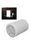 16-color remote LED night light cylinder. - 2