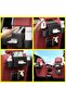 Nalakal Car Seat Back Organizer, Full Leather Cover Tissue Storage Box with Cup Holders and Hook, Storage Tool - 6