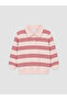 Pink Striped Baby Girl Suit - 4