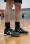 Black Unisex Indoor Football Futsal Shoes Non-Slip Rubber Sports Shoes - 2