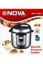 8L Electric Pressure Cooker NRC-964P8 1300W Smart Digital Pressure Cooker with Multiple Cooking Modes, Durable Stainless Steel Body, Automatic Keep Warm Function, Easy Touch Control Panel fo