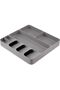 DrawerStore Compact Utensil Organizer For Kitchen Drawer Silverware, Flatware Tray, Gr - 3