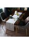 Linen table runner - 275 x 32 cm - Grey - 2