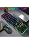 60% Mini Wired Gaming Keyboard Rgb Backlit Ultra-Compact Waterproof Membrane Keyboard for Pc Computer - 6