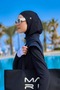 حذاء رياضي أسود بون B2601-3 (مع شعار أبيض) - 2