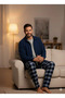 Pijalüx Single-Bottomed Plaid Pajamas - 2