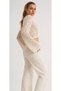 Women's Openwork Mesh Crop Blush - 5