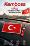 Turkey Anti-Slip Pad and Turkey Silicone Keychain Set Car Dashboard Anti-Slip Mat