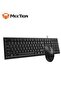 USB Wired Combo C100 Waterproof design Classic full-size layout High-quality membrane keyboard