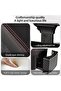 Car Armrest Storage Box, Nappa Texture Leather, ABS Material Seat Gap Organizer, Adjustable Height, - 6