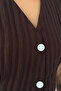 Women's Pleated Sleeveless Shirt Blouse - 6