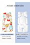 1Pc Cotton Mesh Reversible Stroller Seat Cushion Shock Absorbing Spine Support Universal Fit - 6
