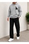La Printed Men's Hooded Tracksuit Set