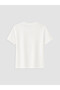 Two Mt Shop Quality Lcw Vision White Interlock Plain Narrow & Slim Short Sleeve Women's T-Shirt - 6