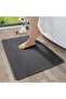 Bathroom Rug Mat, Super Absorbent Quick Drying Bathroom Mat, Foam Woven Textured Rubber Back