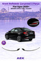 Fiat Egea Arka Reflektör 2015- Paslanmaz Çelik