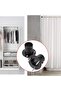 4 Pack Stainless Steel Pole Socket Flanges, Wall Mount Rod Holders with Screws for Closet, Wardrobe, - 7