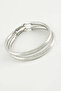 Dotted Tube Hoop Earring 4.5 cm - 2