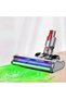 Soft velvet suction cup floor brush for Dyson V7/V8/V10/V11/V15 vacuum cleaners, used as a replacement for vacuum cleaner accessories, 1-pack of soft - 2